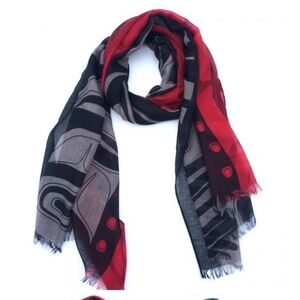 Kelly Robinson Raven Wild Coast Shawl 52 x 52